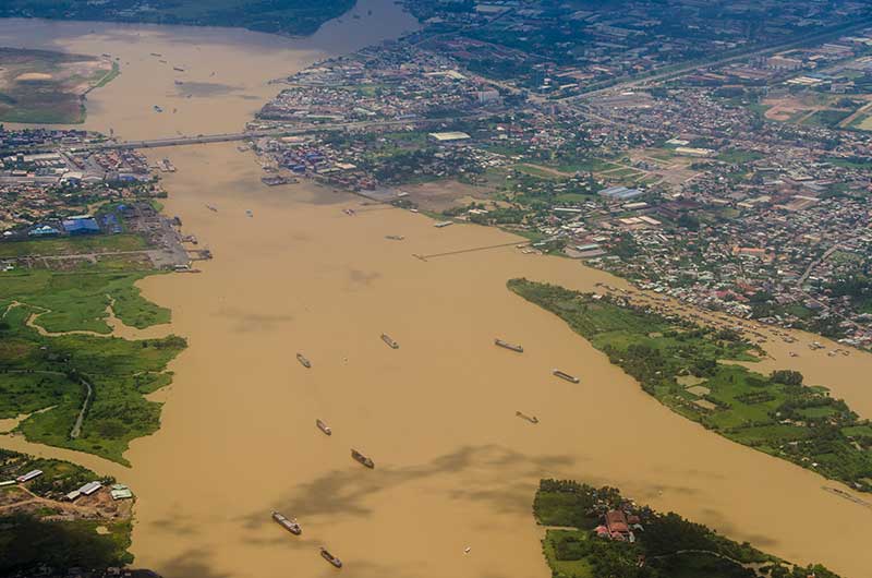 49 - Vietnam - delta del Mekong - imagen aerea